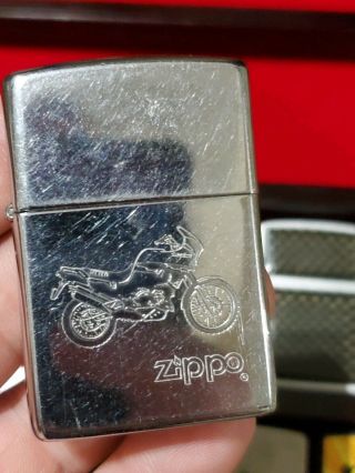 Vintage Zippo Lighter Motorcycle
