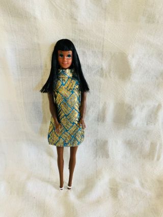 Vintage Clone Barbie Francie Casey African American Doll Rare Htf.  Hong Kong