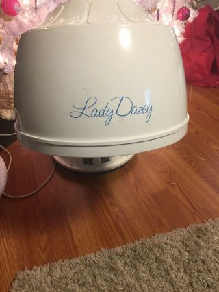 Vintage Lady Dazey Portable Salon Style Bonnet Hair Dryer 2