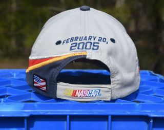 Vintage Cap Dad Hat - 2005 Daytona 500 Champion NASCAR - The Great American Race 2