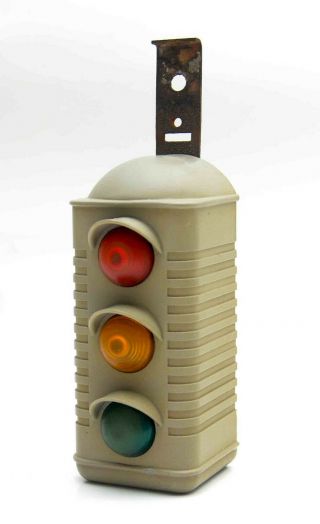 Vintage Barton Life Saver Rear Window Stoplight Traffic Signal Hot Rat Rod