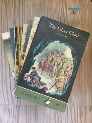 Vintage Chronicles Of Narnia 7 Book Set C.  S Lewis