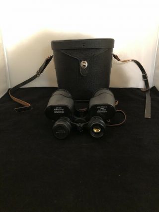 Vintage Asahi Pentax Prism Binoculars Coated Optics 7x50 Field 7.  1’ Japan