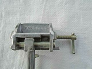 Vintage Alston Egner MFG Corp USA Right Arm Woddworking Vice Clamp Tool 3