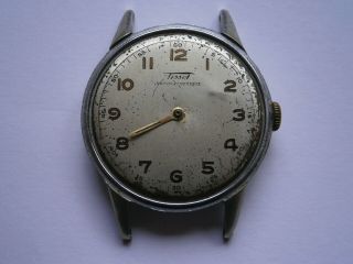 Vintage Gents Wristwatch Tissot Mechanical Watch Spares 27 - 2 Swiss