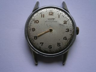 Vintage gents wristwatch TISSOT mechanical watch spares 27 - 2 swiss 3