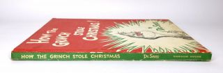 1957 Dr.  Suess How The Grinch Stole Christmas Book Vintage 3