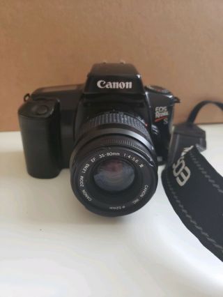 Canon Eos Rebel S Ii Slr Film Camera Vintage With Ef 35 - 80mm F/4 - 5.  6 Ii Lens.
