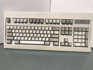 Vintage 1987 Tandy Enhanced Clicky Keyboard E03446051 22954 5 Pin Din