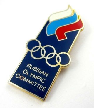 Lillehammer 1994 Winter Olympic Games Russia Noc Russian Olympic Committee Pin