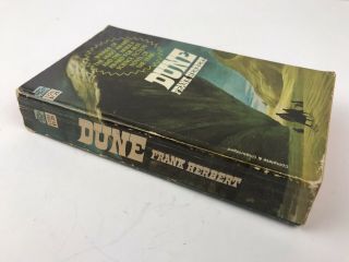 Vintage Frank Herbert DUNE 1st Printing Paperback Edition 1965 Ace Books 3