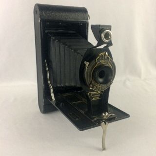 Vintage Kodak No.  3 - A Folding Autographic Brownie Camera Antique 1910s Usa Film