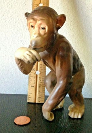 Vintage Napco Japan Chimpanzee Figurine - A Long Armed Adult Ape