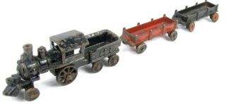 Shimer Antique Cast Iron Train Ives 120
