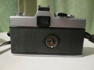 Vintage Minolta SRT 101 35mm SLR Film Camera Body And f55 1:1.  7 Lens 3