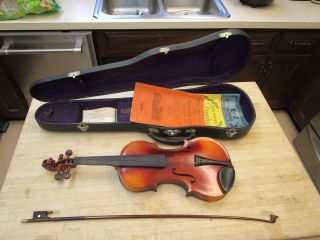 Antique Antonius Stradivarius Cremonenfis Faciebat Anno 17 Violin 1920s