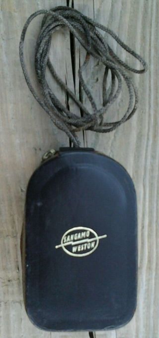 VINTAGE WESTON MASTER EXPOSURE / LIGHT METER WITH LEATHER CASE. 3
