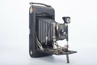 Antique Kodak No 3a Model C Autographic Folding Bellows Camera V11