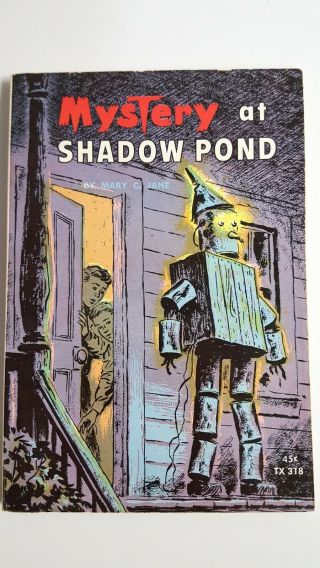 Vintage 1966 Mystery At Shadow Pond - Scholastic Paperback Book By Mary C.  Jane