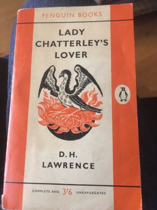 Penguin Books Lady Chatterley’s Lover By D H Lawrence 1960 Version