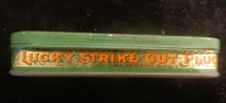 Circa 1900 R A Patterson Tobacco Co Lucky Strike Tobacco Cut Plug Tin 2