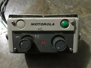 Vintage Motorola Two Way Radio Pa Mic Tcn - 6023aa - 2