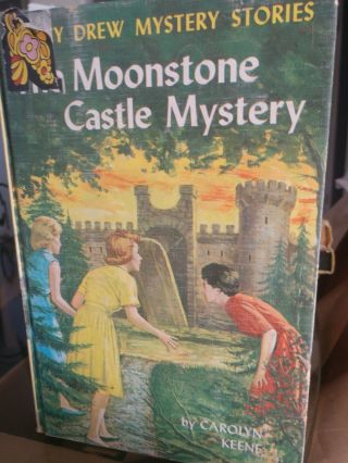 Vintage Nancy Drew Mystery Stories The Moonstone Castle Mystery.  Very Good Cond