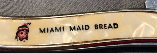 Miami Maid Bread Advertising Pocket Knife - Vintage - Colonial Usa