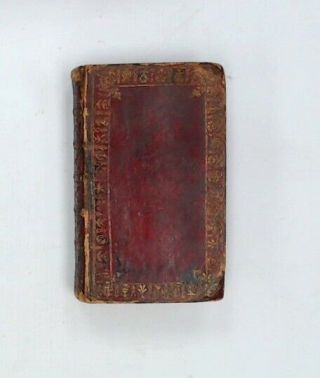 Antique 1796 The Holy Bible Printed By Mark & Charles Kerr Leather Bound - L06