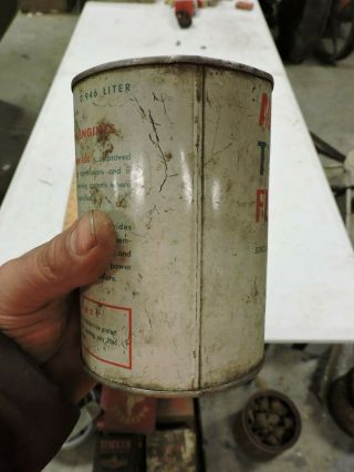 Vintage Sinclair Automatic Transmission Fluid/ATF Oil Can,  1 Qt. ,  Empty (V L) 2