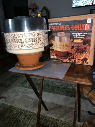 Vintage 1981 Presto Caramel Corn’r Popcorn Caramel Corn Maker