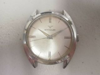 Vintage 17j Mens Wittnauer Wrist Watch 11wsg2 Movement As1538 As1539 4u2fix