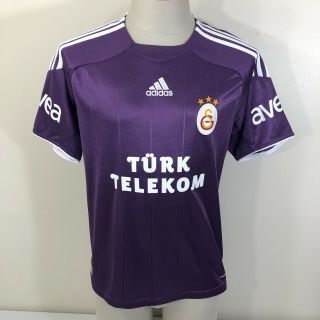 Adidas Galatasaray Purple Football Jersey Youth Xl 15/16 Years Turkish Soccer