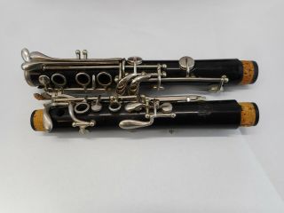 Vintage C G Conn Director Bb Clarinet Upper And Lower Joints