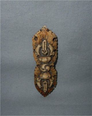 Antique Tibet Top Very High Aged Buddhist Tantric Magicians Apron Mount Vajra