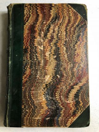 1854 Rienzi,  The Last Of The Roman Tribunes,  Edward Bulwer Lytton,  Leather,  Gilt 2