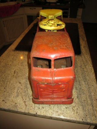 antique Marx ride on fire truck 32 