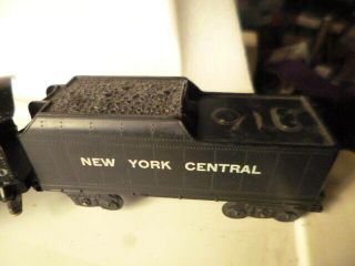 LIONEL 1120 steam locomotive and york central tender O scale vintage 3