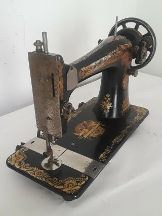 Antique Singer Treadle Sewing Machine 1904 Model 27 (n164a) S2a