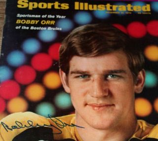 Bobby Orr Bruins Signed Autographed Dec 21 1970 Sports Illustrated Jsa Authentic