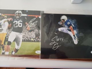 Saquon Barkley Signed Autographed 8x10 Photo Penn State York Giants Star Jsa