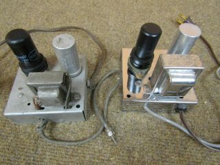 Pair Vintage Phono Preamps with Strong tubes for Restoration or Parts 3