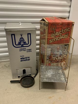 Vintage Luhr - Jensen Little Chief Electric Smoker. 2