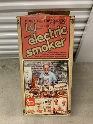 Vintage Luhr - Jensen Little Chief Electric Smoker. 3