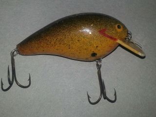 Fred C.  Young Handmade Lure Marked Big - O (has Some Damage On The Underbelly)