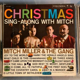 Mitch Miller - Christmas Sing - Along With Mitch - Ex Vintage 1958 Cbs Vinyl Lp