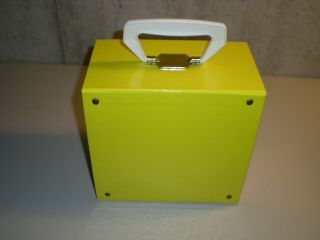 VINTAGE 45 rpm Storage Record Box Carrying Carry Case NR. 3