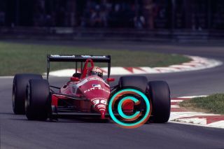 35mm Slide F1 Alex Caffi - Dallara Bms - 188 1988 Italy Formula 1 Racing