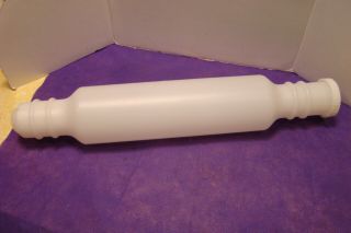 Vintage Tupperware Rolling Pin Screw Top Ice Water Great For Pastry Pie Biscuits