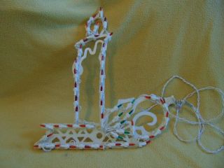 Vintage Lighted Candle Window Decor Christmas Indoor Hang Holiday Party